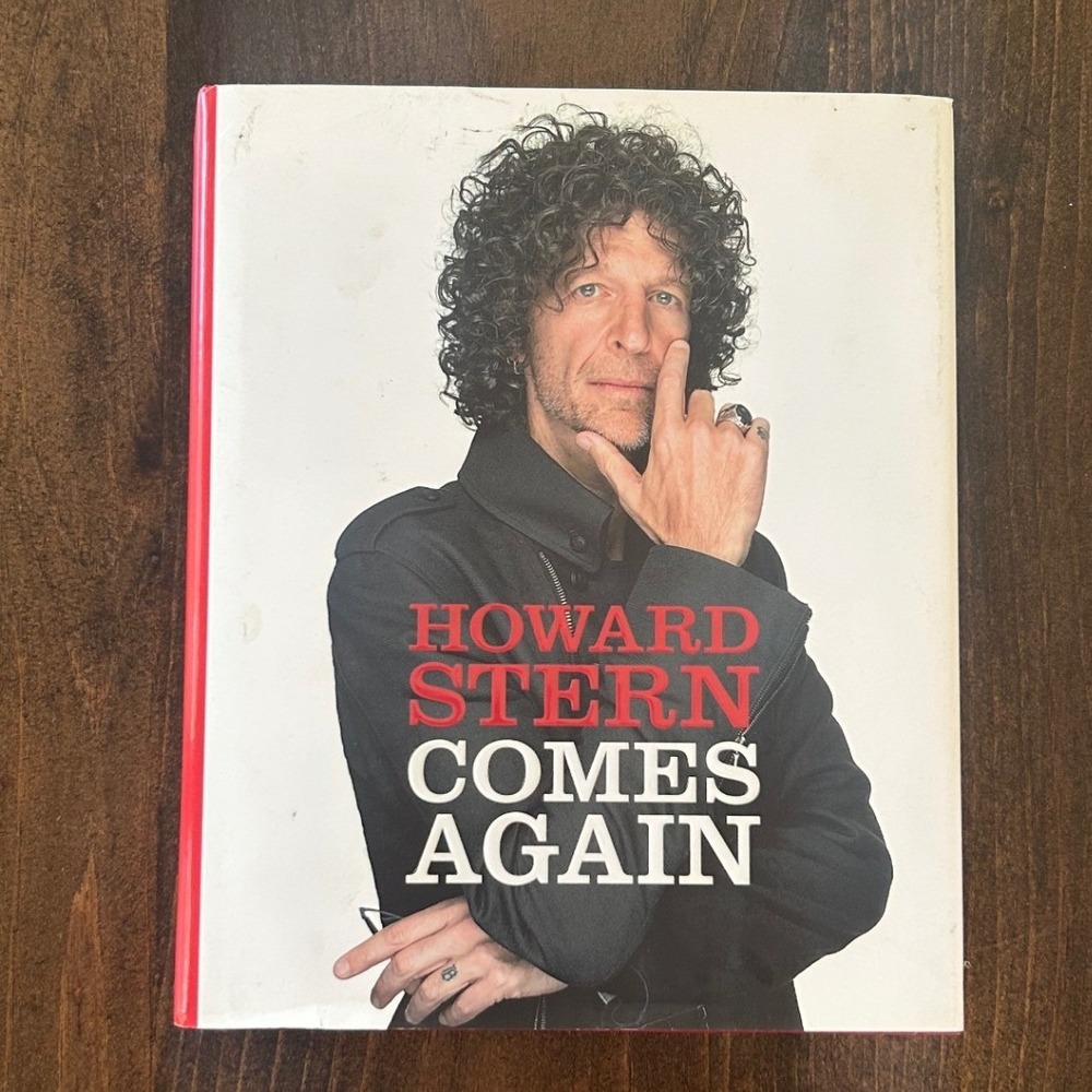 Howard Stern Comes Again Book Simon & Schuster 1st Edition King‎ Of Media Read